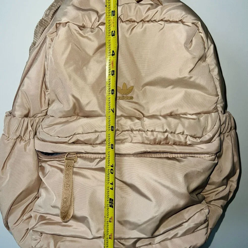 Adidas Puffer Backpack in Magic Beige NWOT - Picture 7 of 13
